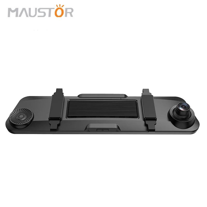 NT96565 12 inch IPS full screen touch WIFI WDR car camera rearview mirror car DVR with GPS 2K toguard dashboard vehicle dash cam