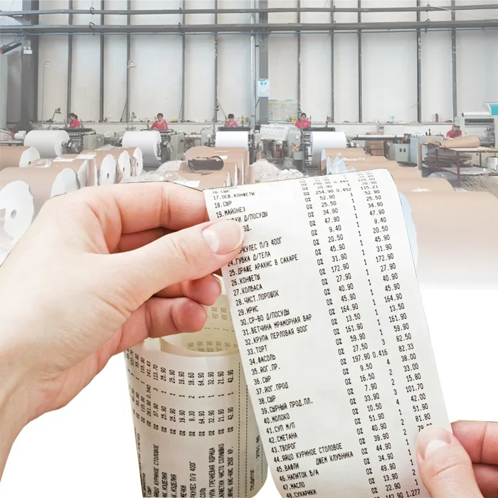 57x40mm 80x80mm POS printer thermal cash register paper