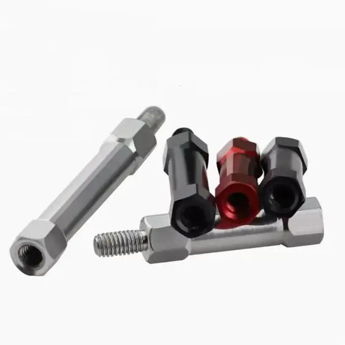 M3x10/12/15/20/25/30/35/37/40/45/50+6mm Colorful MaleTo Female double hex head  Anodized Aluminum  Standoff Spacer in drones