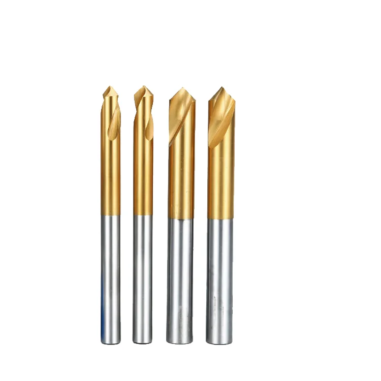 Wholesale Cheap Price Precise cnc HRC45 Tungsten Steel Carbide NC Spotting Drills for Centering