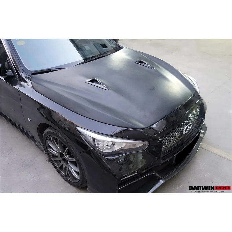 Капот из углеродного волокна DarwinPRO AUR для Infiniti Q50 Q50S SEDAN