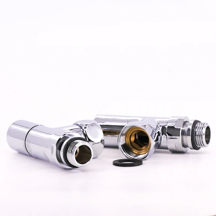 Роскошные латунные TRV FXF Угловые радиаторные клапаны с мужской резьбой круглой ручкой хромированные системы hvac для подогрева полотенец дома