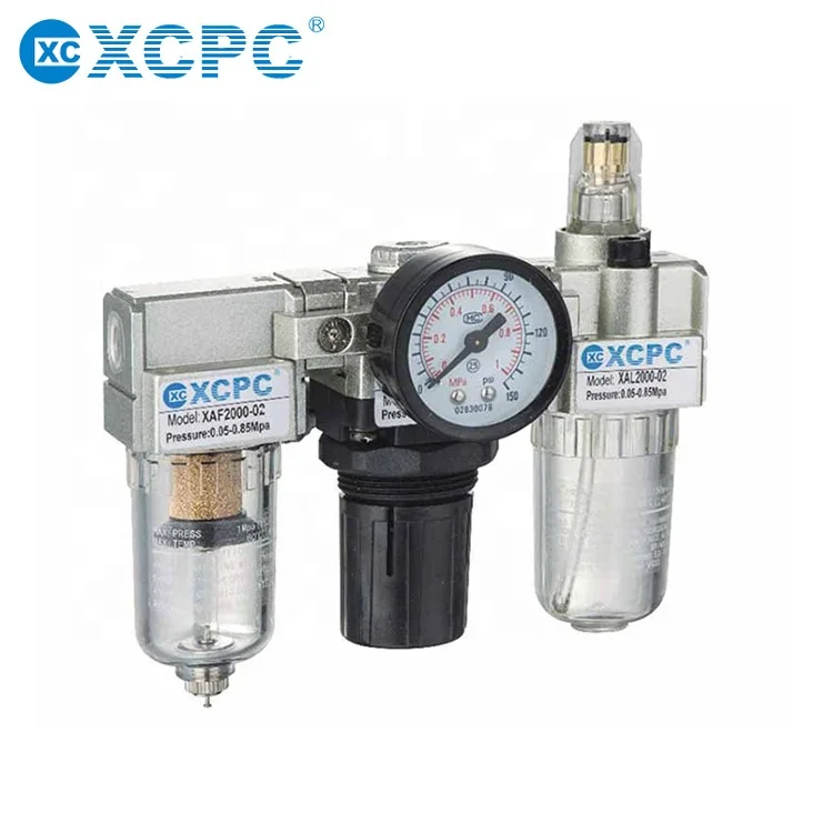 XAC series smc type Air Source Treatment Unit FRL Combination