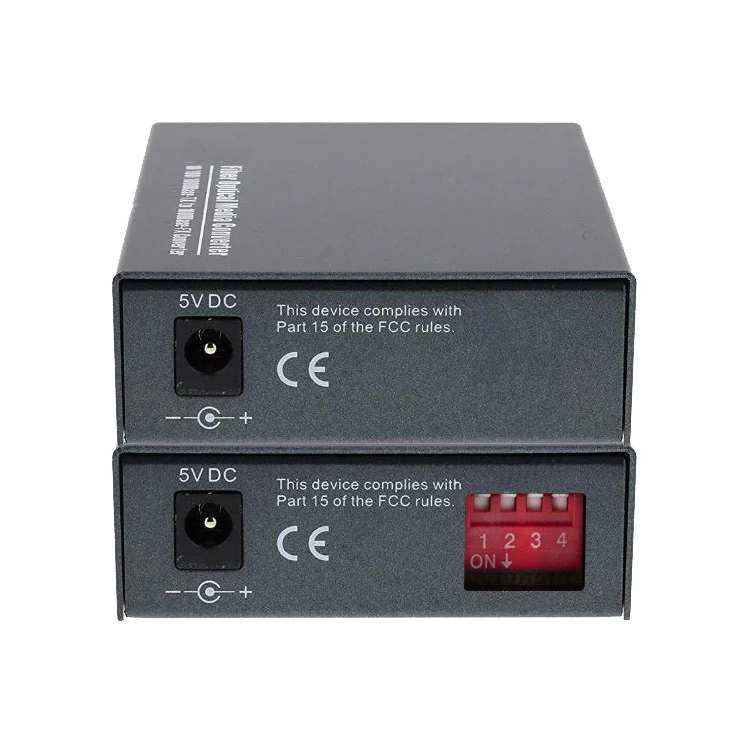 10/100/1000M Ethernet to Fiber Converter with SFP Slot Gigabit 1000M SFP Media Converter