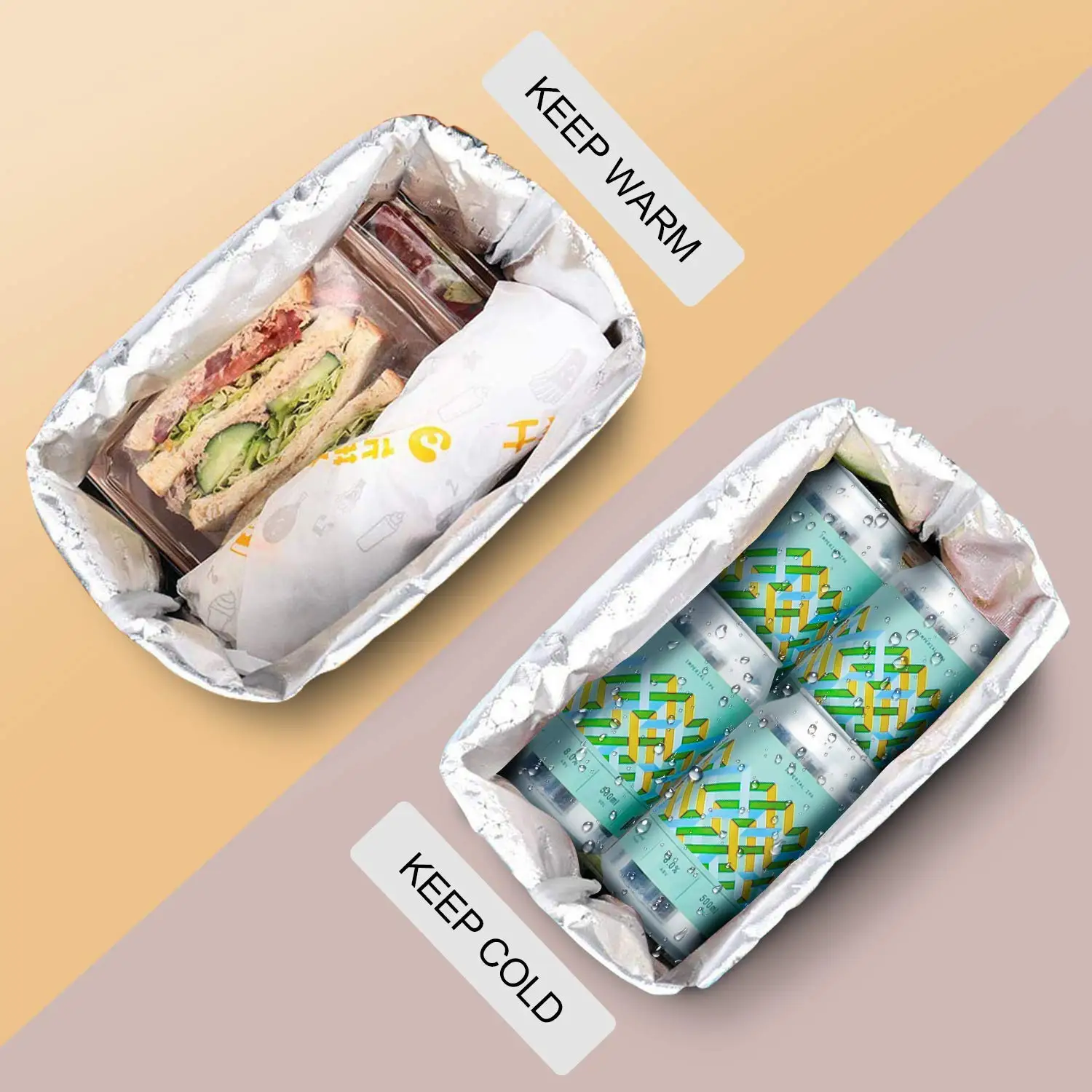 2022 new design amazon service natural brown eco friendly storage leakproof tyvek bag custom print with handle