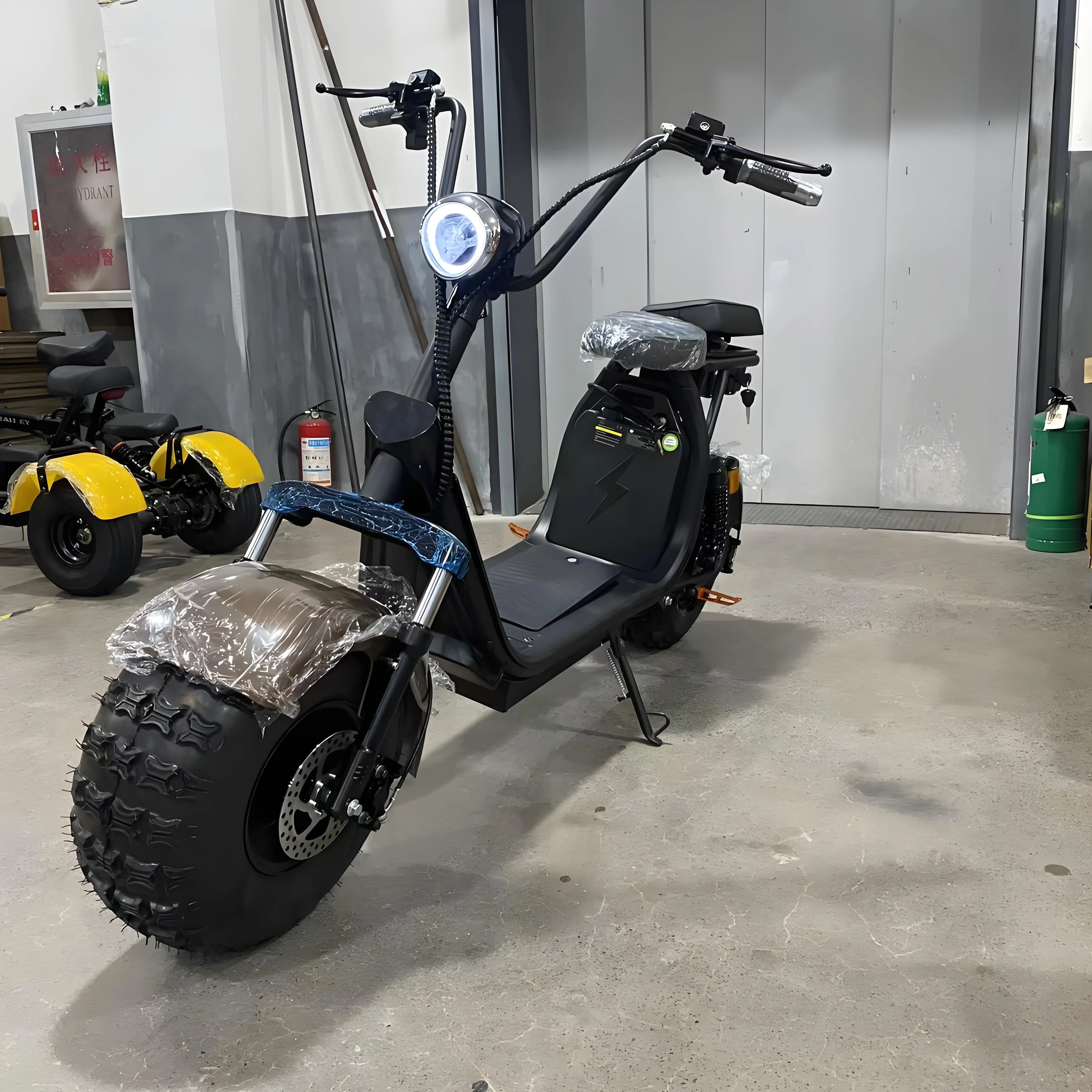 Лидер продаж SC13 Европейский поставщик толстые колеса маленькие скутеры электрический мотоцикл