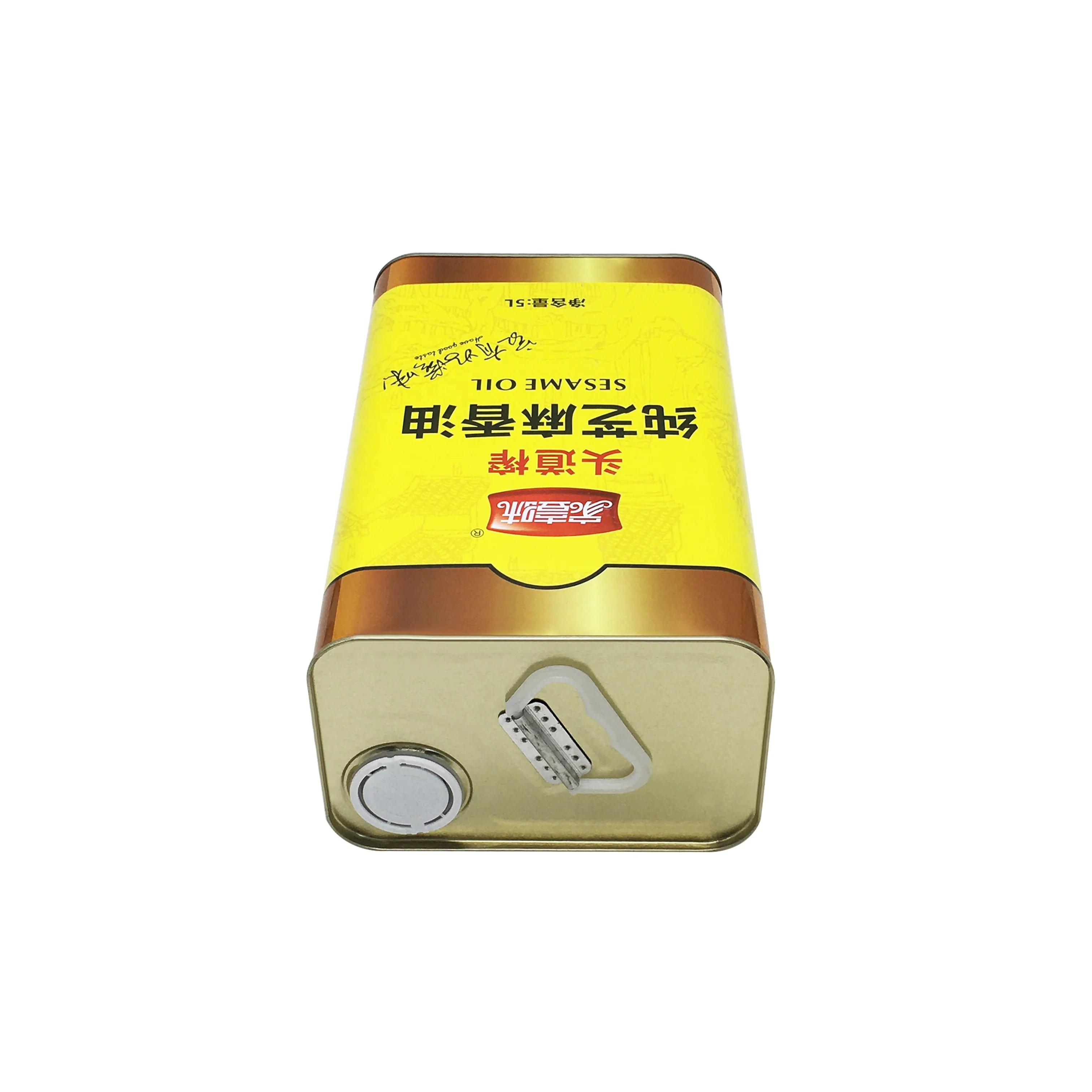 Super Capacity metaltincan manufacture 5L Metal tin packaged