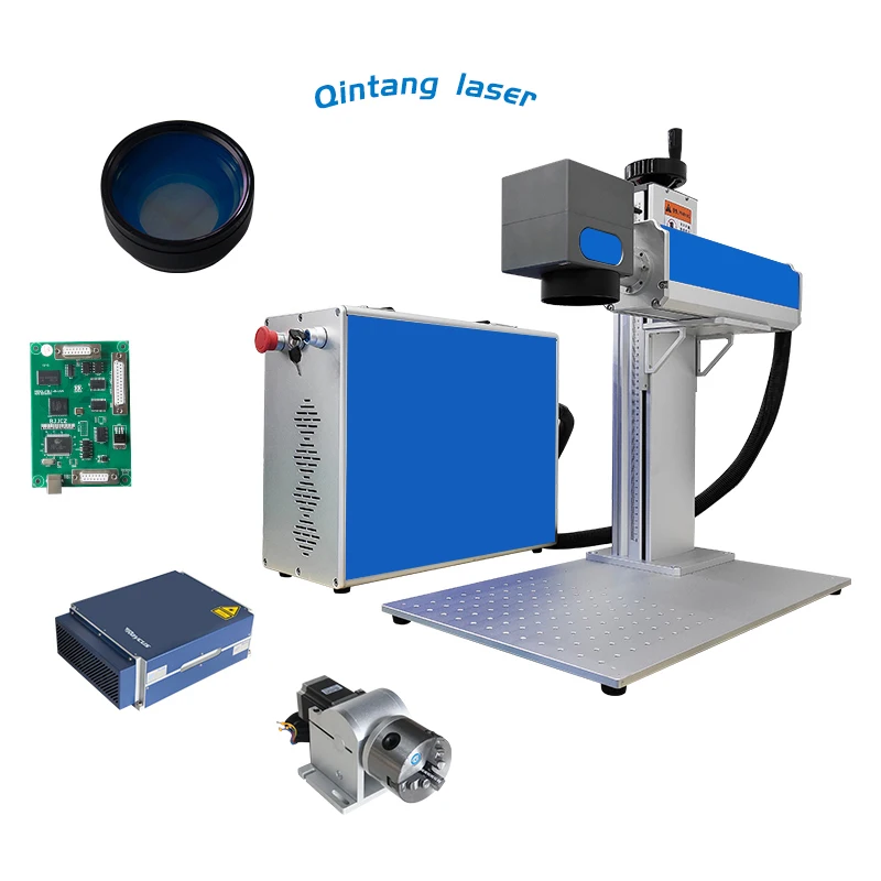100w deep engraving fiber laser marking machine factory price 20w 30w 50w for metal stainless steel