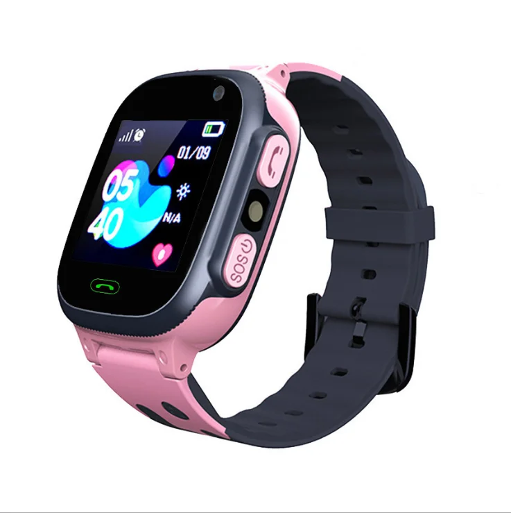 S16 Kids LBS Tracker Smart Watch Telephone SOS Anti-Lost LED Display Wristwatch For Android IOS