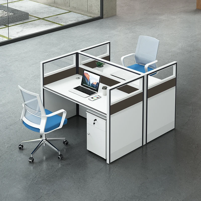 Офисный персонал стол современная рабочая станция модульный офисный 2 4 6 человек офисная Рабочая