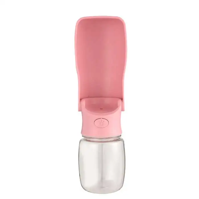 Food Grade Free Leak Proof Portable Pet Dog Water Bottle Cat Travel Cup Dispenser for Pets Outdoor Walking With Food Container