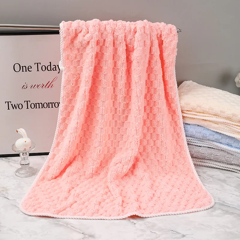 Michley coral velvet towels household towels thickened shower absorbent bath linen