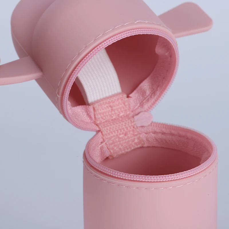 
cheap price factory wholesale storage zipper silicone rubber pouch teenagers pencil case 