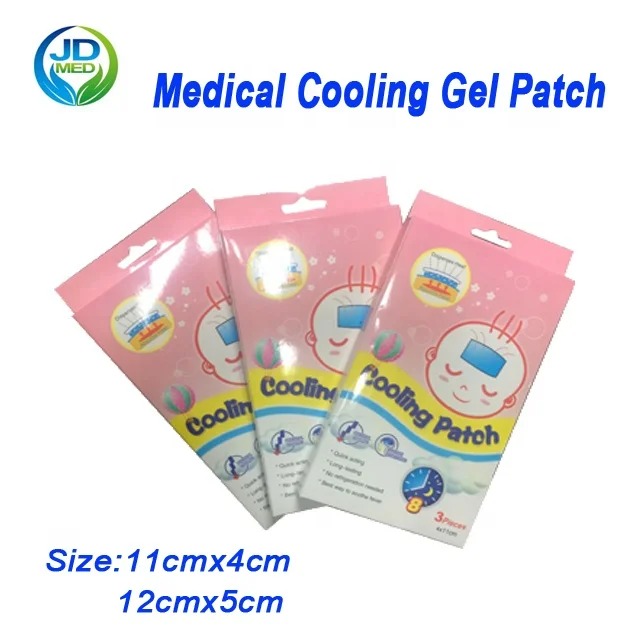 Direct factory of exporting Japan market Adult&Baby Ice Cooling Gel sheet/Cooling gel patch-12cmx5cm -lasting 10-12hours