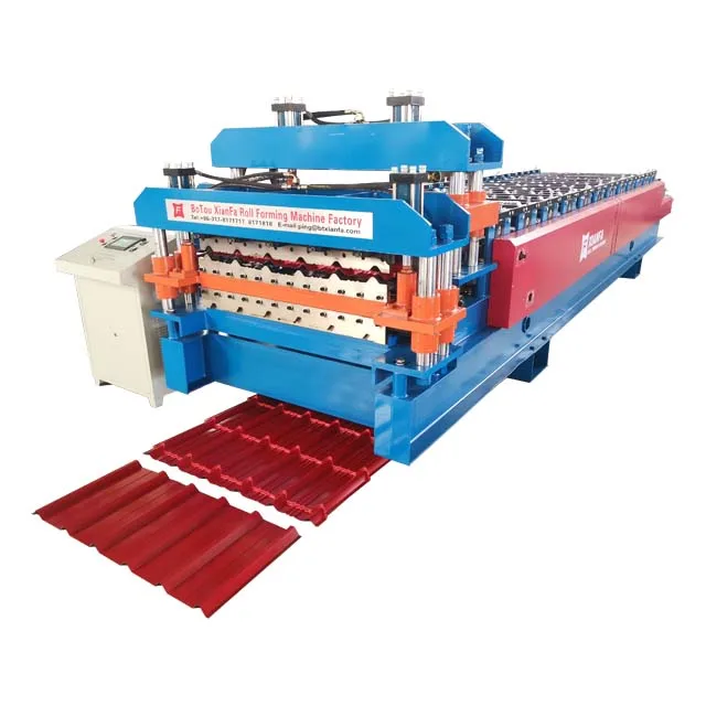 Double Deck Roll Forming Machine