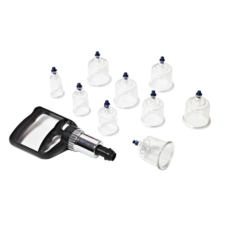 19 Cupping Cups Hijama Cups Vacuum Cupping Set Vacuum Cupping Massage Therapy Cups