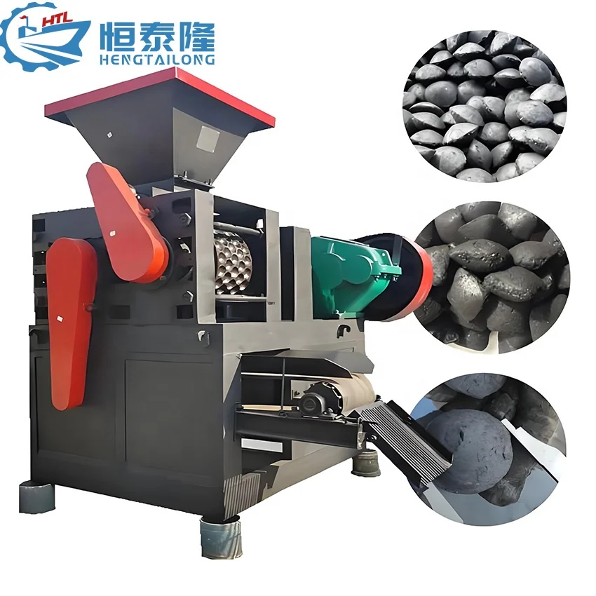 small capacity 0.5-20t/Hour carbon coal charcoal ash power briquette press making machine price