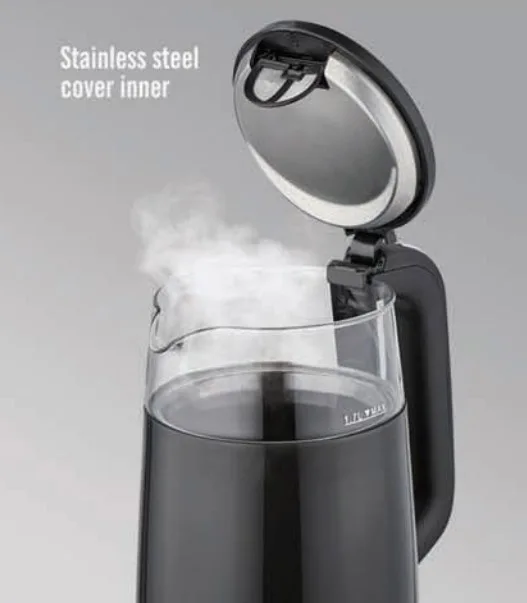 371401 2200W 1.7L digital kettle with touch temperature screen display