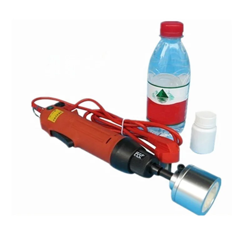 Hot sale, small hand machine for sealing plastic caps bottles, machine for tightening screws