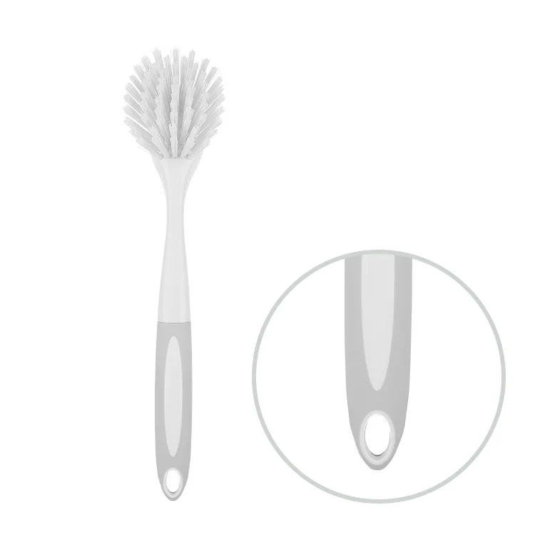 New Arrivals Handheld Kitchen Cleaning Brushes Multifunctional Stiff Plastic Bristles with Handle for Sink Scrubbing