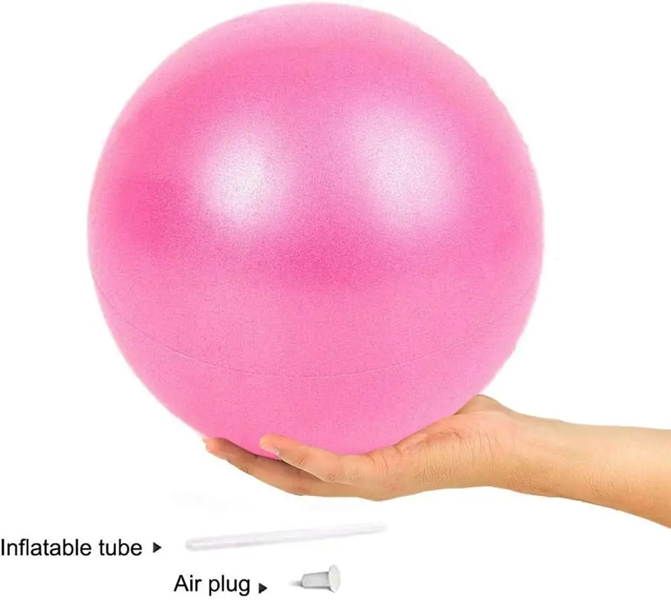 JIKE Pilates Ball Mini Exercise Barre Ball for Yoga, Anti Burst and Slip Resistant Balls ,Physical Therapy Improves Balance