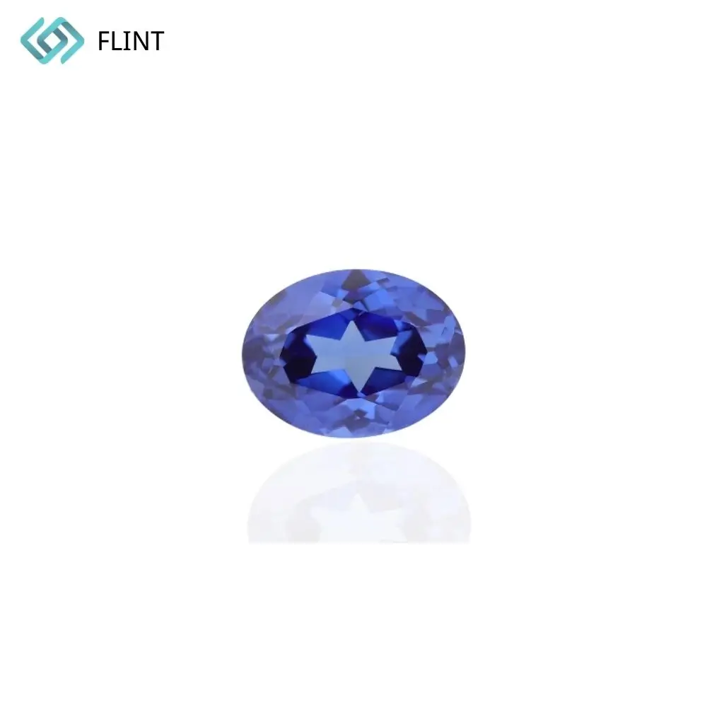 FLINT Wholesale Price Synthetic Stone Light Blue Lab Grown Sapphire Stone Light blue Pear Cut Sapphire Loose Gemstones