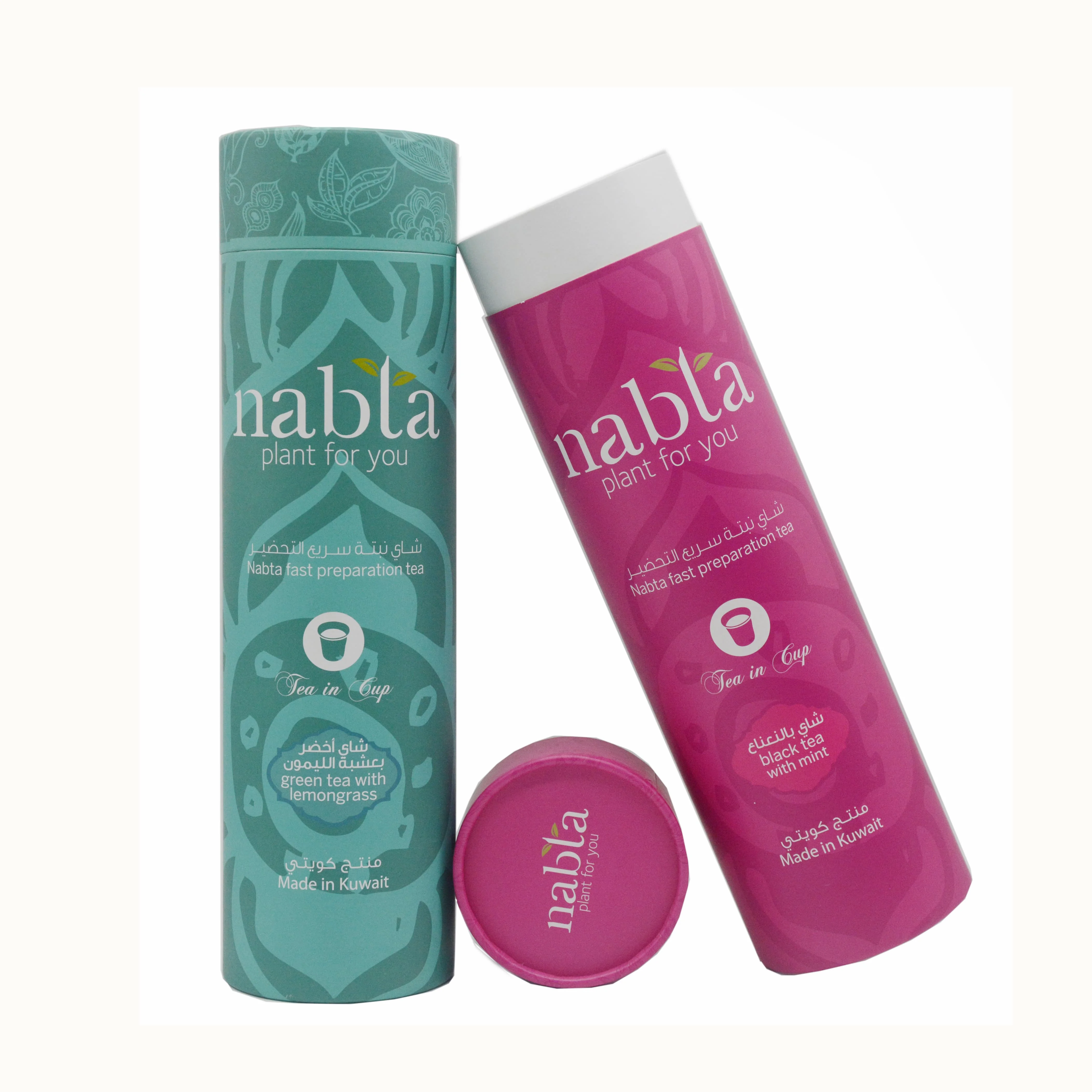 Personalized paper tube box packaging Eco-friendly paper cosmetic body lotion oil box custom paper container cardboard cylinder