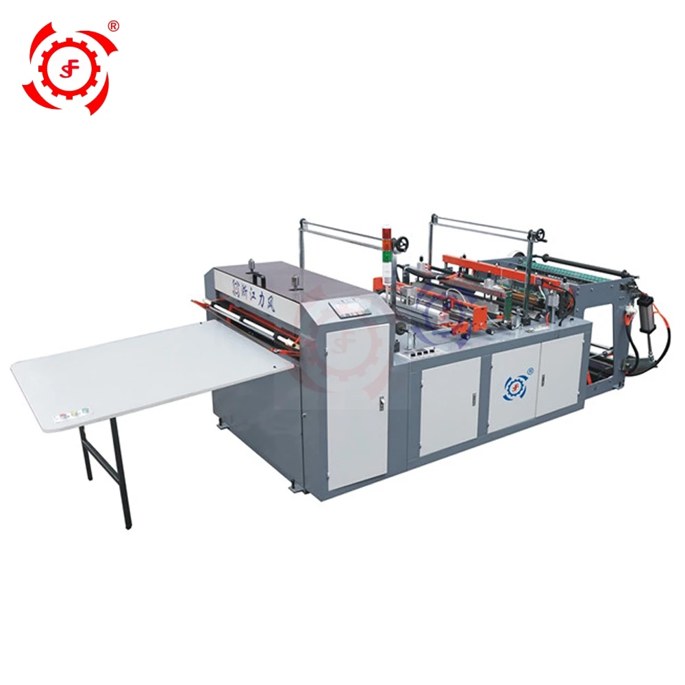 Automatic High Speed Biodegradable Corn Starch Polythene Plastic PE HDPE T-shirt Shopping Nylon Carry Bag Making Machine Price