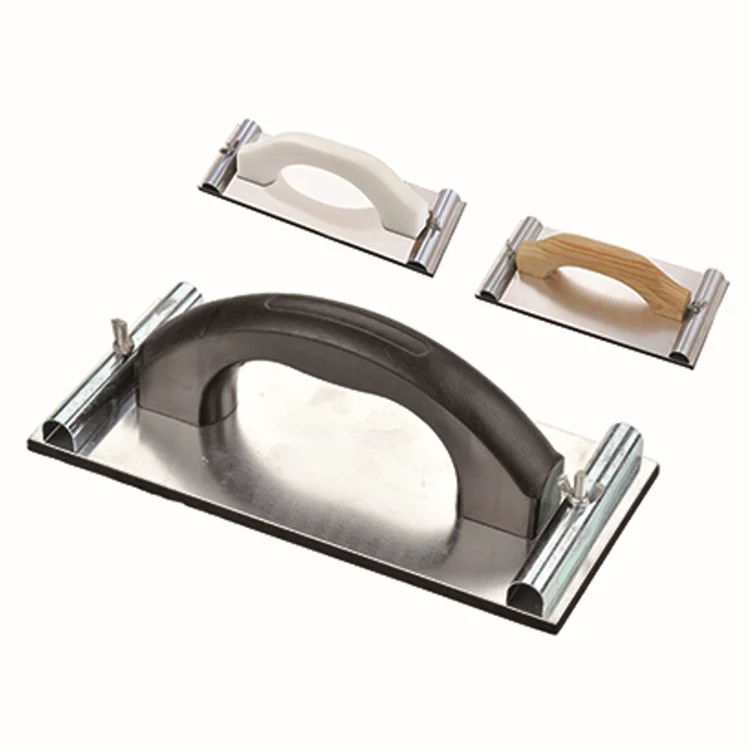 Sandpaper Holder ABS Handle with Plastic Turn-lock Clasp Black EVA Sanding Block Base Board Hand Sander