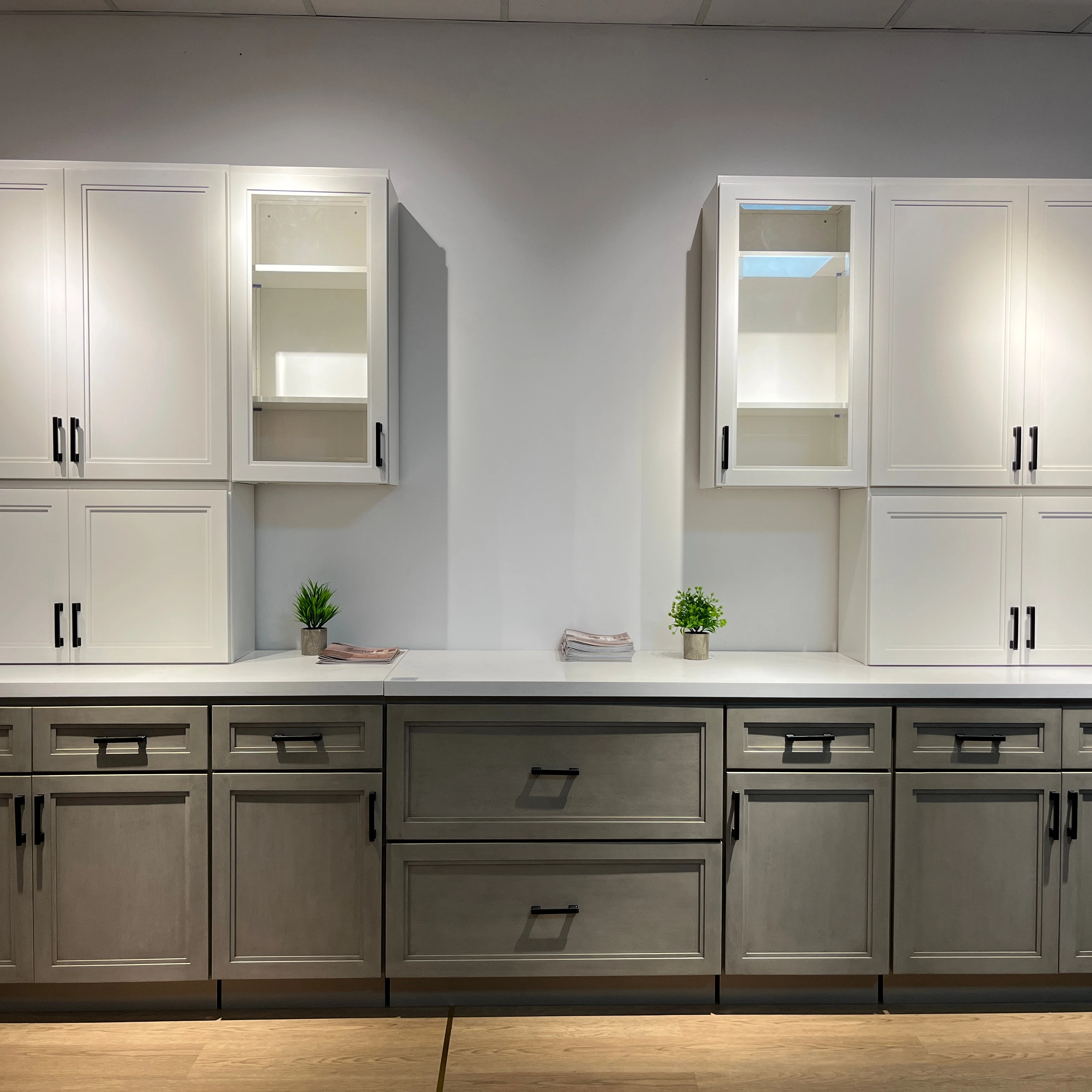 LIEN HOP Modern Design Ready To Assemble Wooden Cabinet Modular Kitchen Furniture Oak Base Kitchen Cabinet