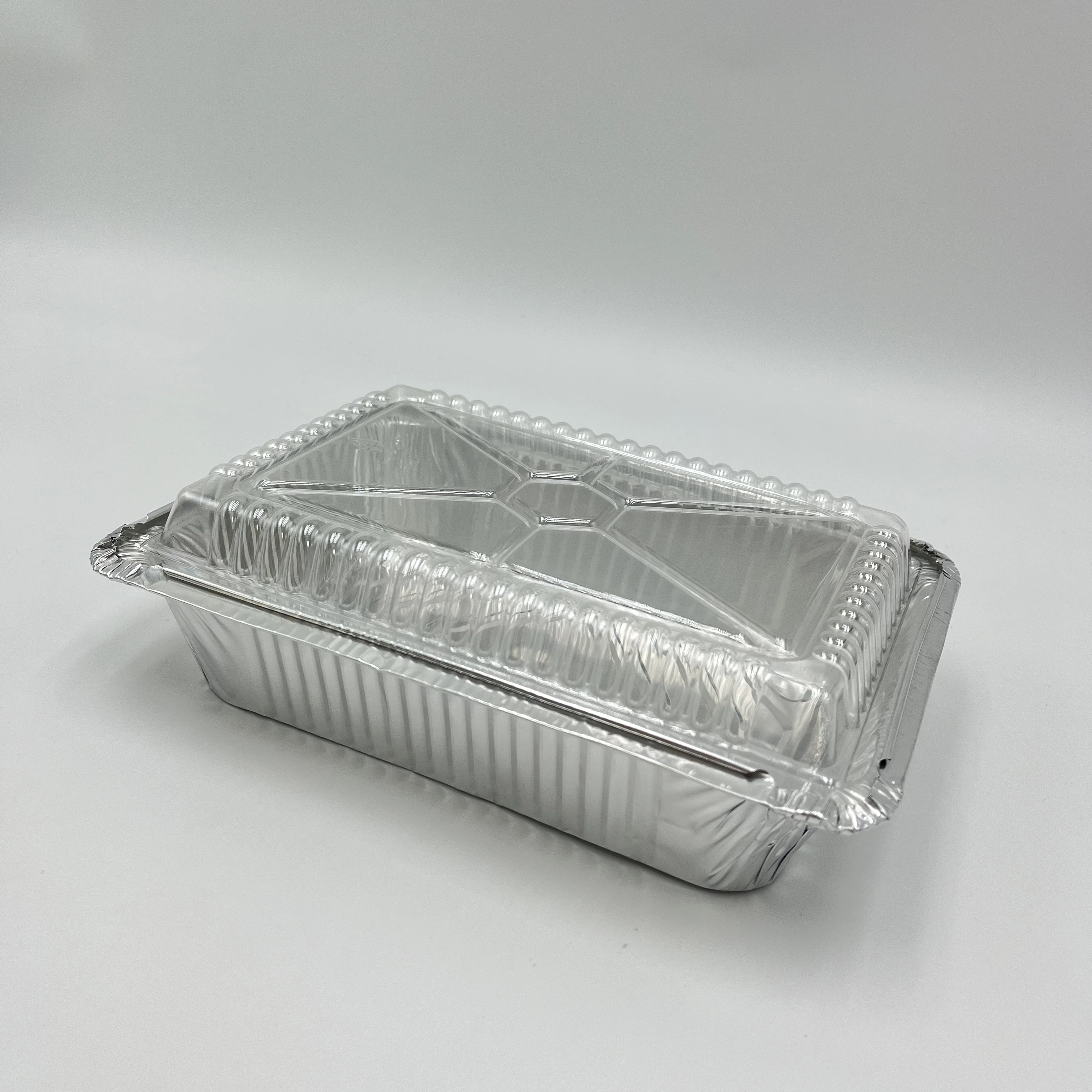 1000ml Food Container Box Eco Friendly Food Packaging Usage Aluminum Foil Customized Accept