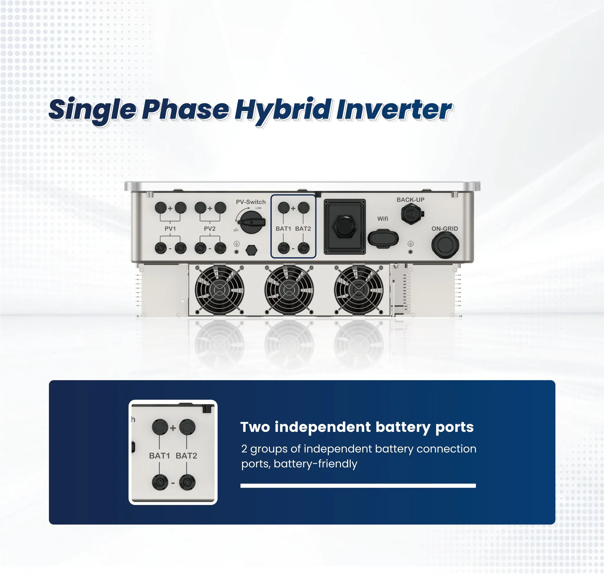 SolarEawatt  10000T 10/12/15/20KW three  phase hygrid Pure Sine Wave Hybrid Solar Inverter  With MPPT Charge Controller