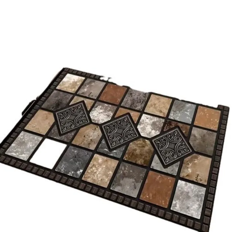 Wholesale Welcome Home Non-Slip Crystal Velvet Doormats Home Decor