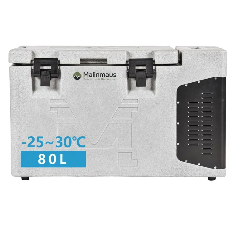 Malinmaus 80L Biomedical  Portable Cooler  refrigerator mobile  blood Transport Coolers for medicines in car