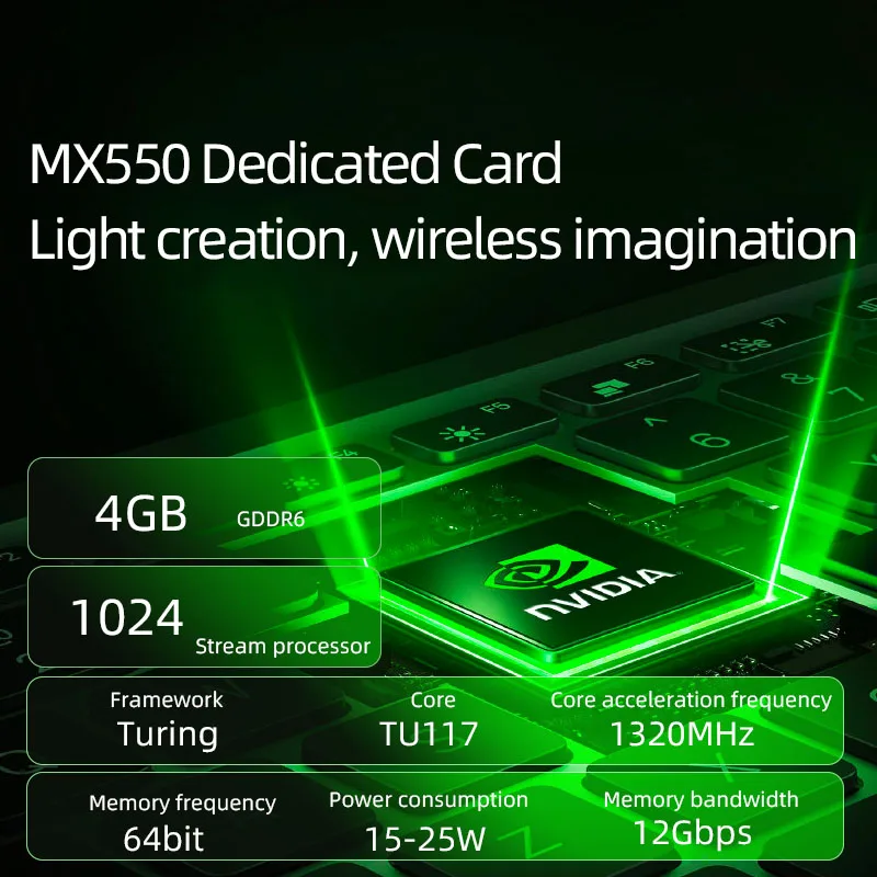 Wholesale 16-Inch MX550 Intel i9-12900H Gaming Laptop 64GB RAM 1TB SSD Win11 12th gen Portable laptop with Core i9 OEM