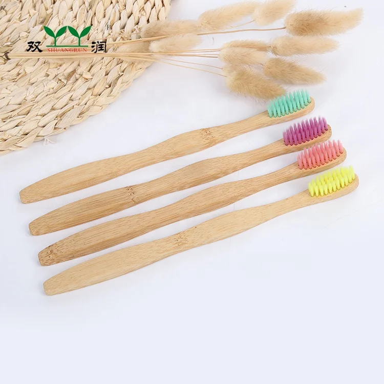 
BT-TC-001 Biodegradable Charcoal Bamboo Toothbrush 