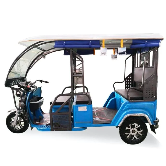 2024  Adult Tricycle 5 Passenger Electric Tricycles 3 Wheel Electric Cargo Tuk Tuk