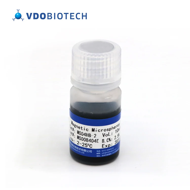 Magnetic Bead Particles Magnetic Nano Microspheres Nucleic Acid Extraction Kits RNA Isolation DNA Purification