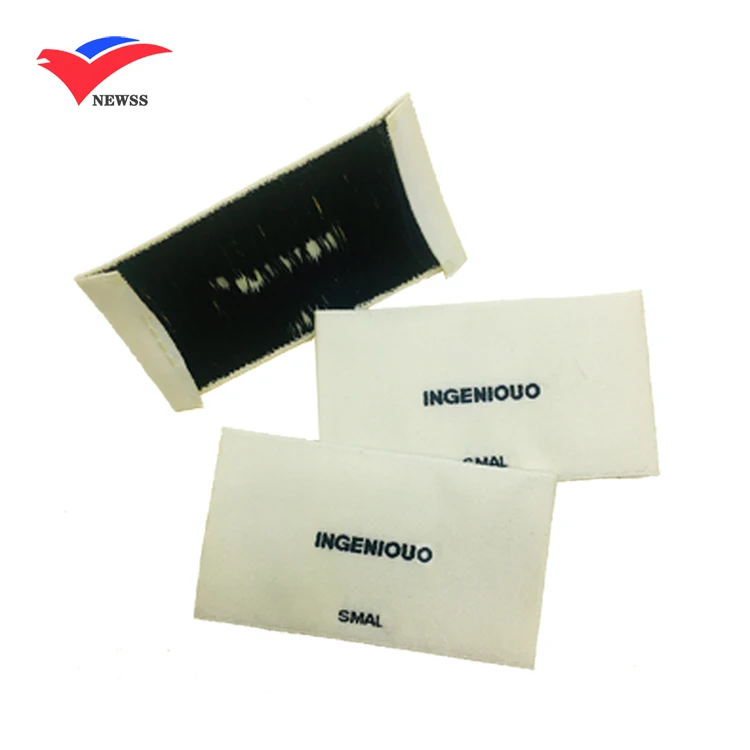 Завод ткачество машины Атлас делая Высокое качество Дамаск тканые этикетки одежды этикетки