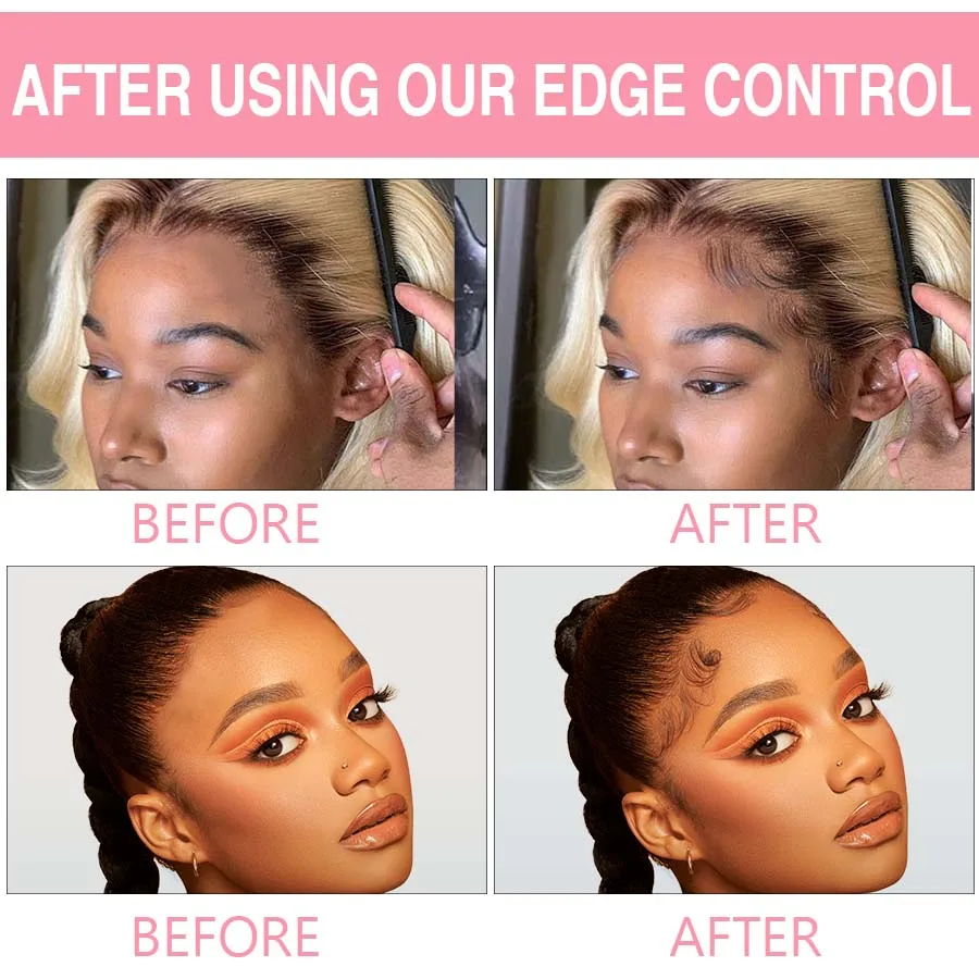 wholesale Strong Edge Control Vendors Olive Oil Super Hold Edge Control No Label and Logo Hair Gel Anti Frizz Hair Styling Wax