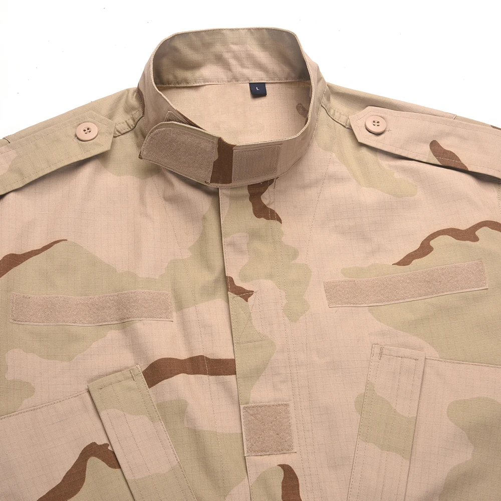 XINXING Custom Uniform Suit YL09 Desert Camo Clothing Ripstop ACU Camouflage Tactical Combat Uniform Pants For Outdoor Training