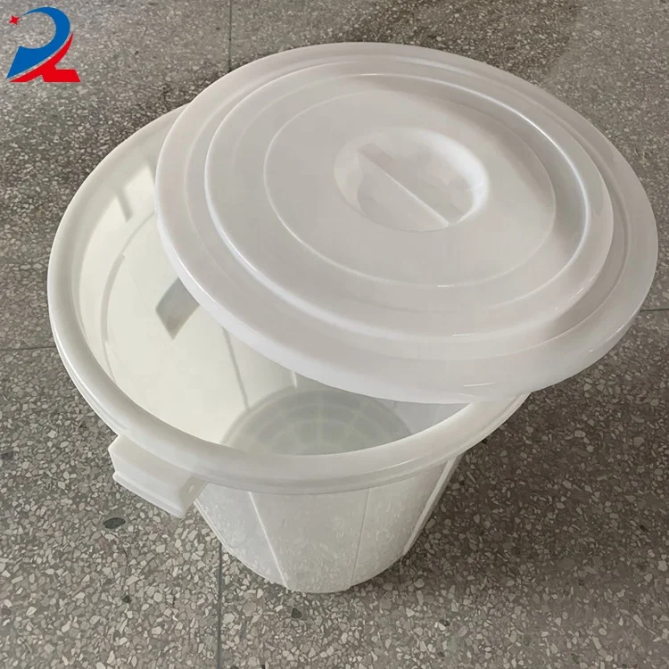 Wholesale price small white plastic buckets drums plastic containers