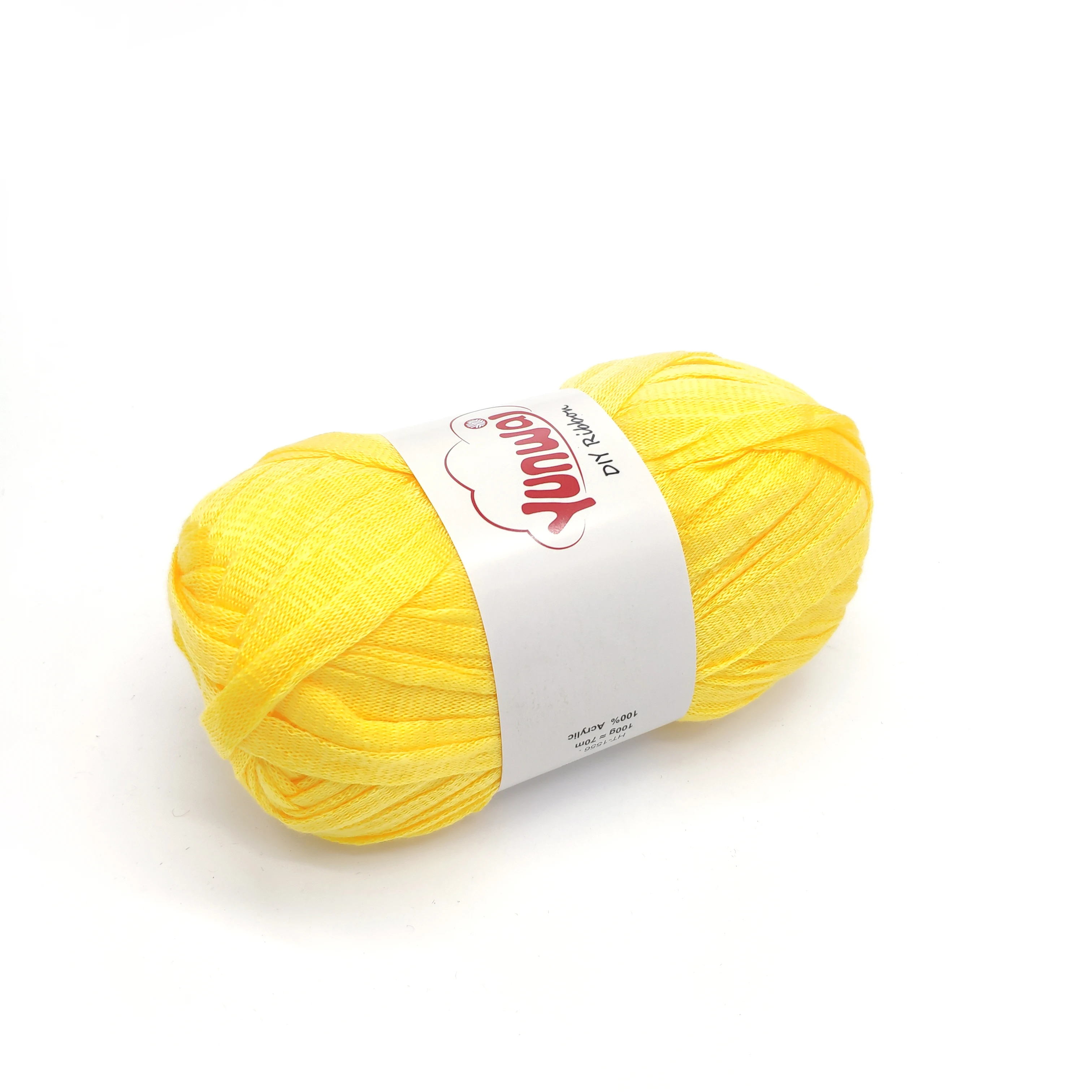 Acrylic Crochet Hand Knitting Yarn 100 Acrylic Ribbon Yarn In Crochet