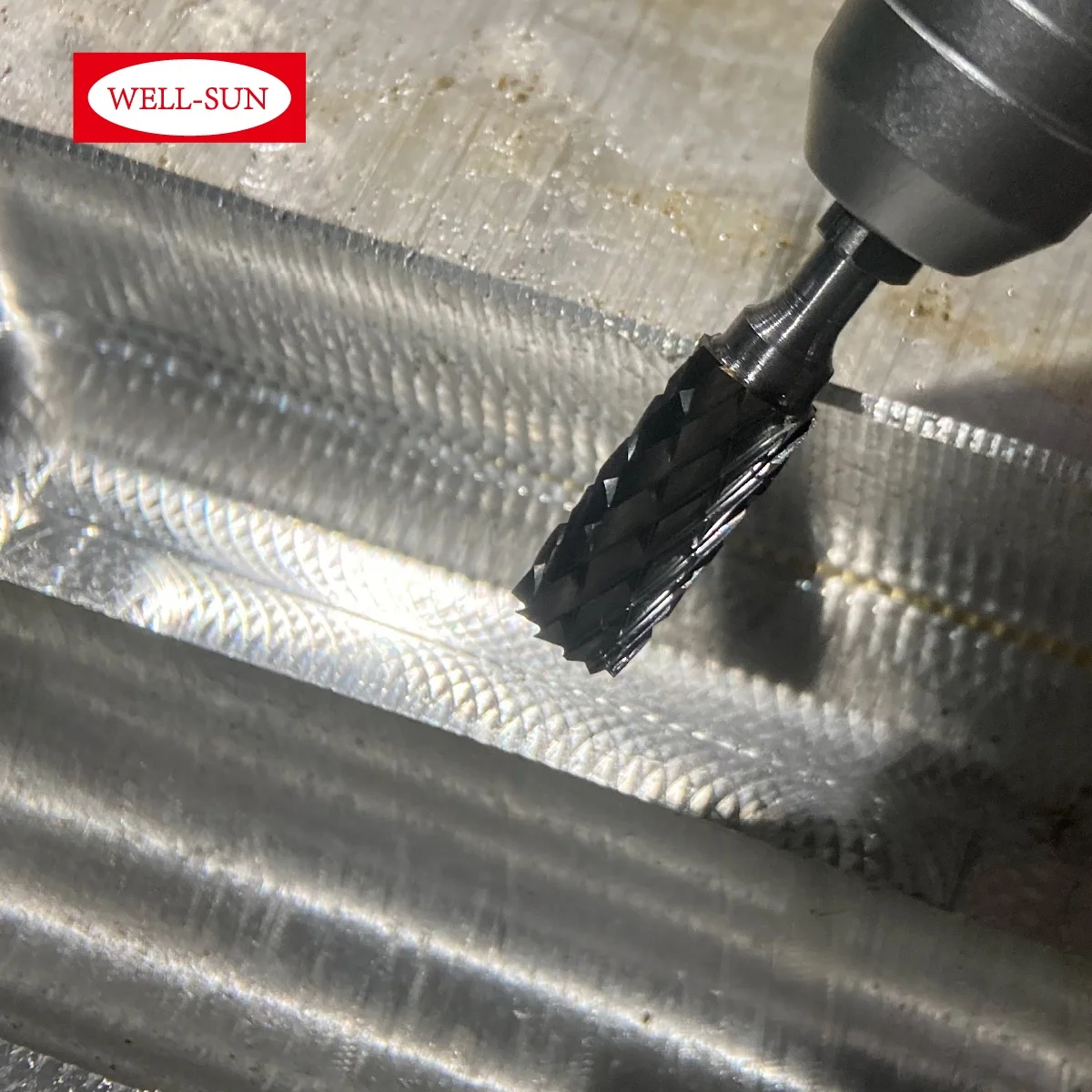 B-06-300186 Factory Cylindrical With End Cut Tungsten Rotary Carbide Burr 3mm shank Removing Metal Working Bur