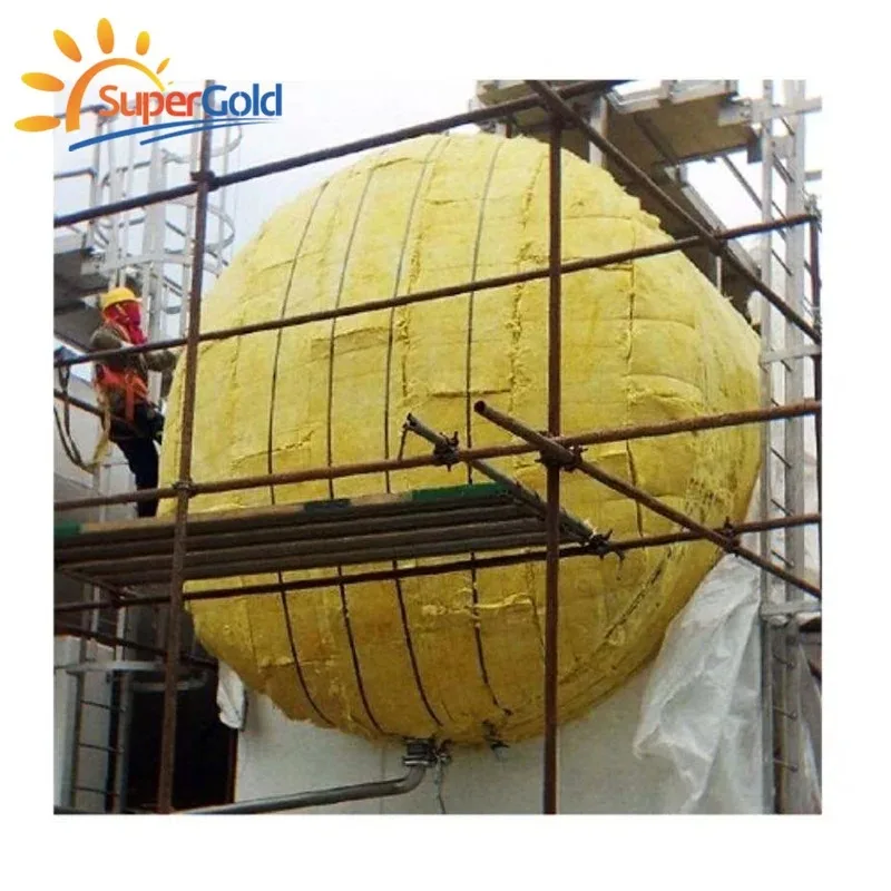 SuperGold high temperature glass wool heatproof fiberglass wool felt blanket roll