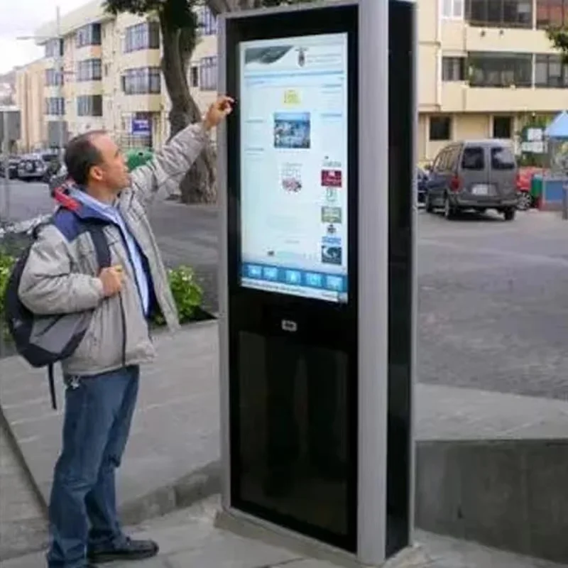 Hot-selling floor stand Lcd touch screen display Outdoor Advertising Machine