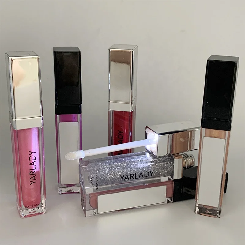 High Shiny Glitter Shinmer Lip GlossVendor Wholesale Led Light Mirror Lip Gloss
