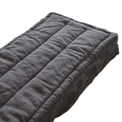 Плотная ткань из чистого льна, однотонная окрашенная тканая натуральная плоская y-образная ткань 270 г/м2 для осени и зимы, высококачественная ткань