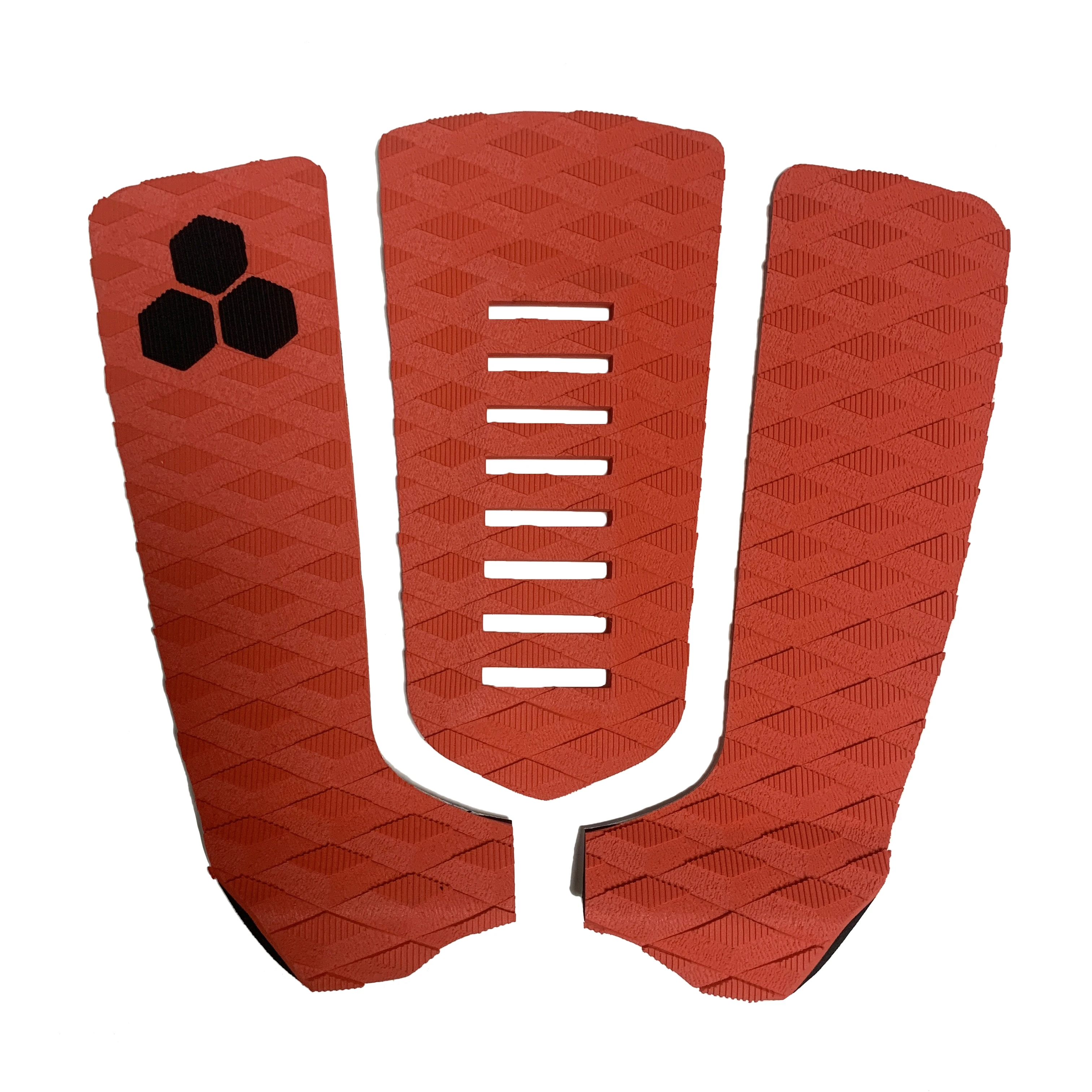 3 Piece Surfboard Deck Pads SUP Stomp Foot Pad Skimboard Tailpad Surf Kite Board EVA Deck Grip