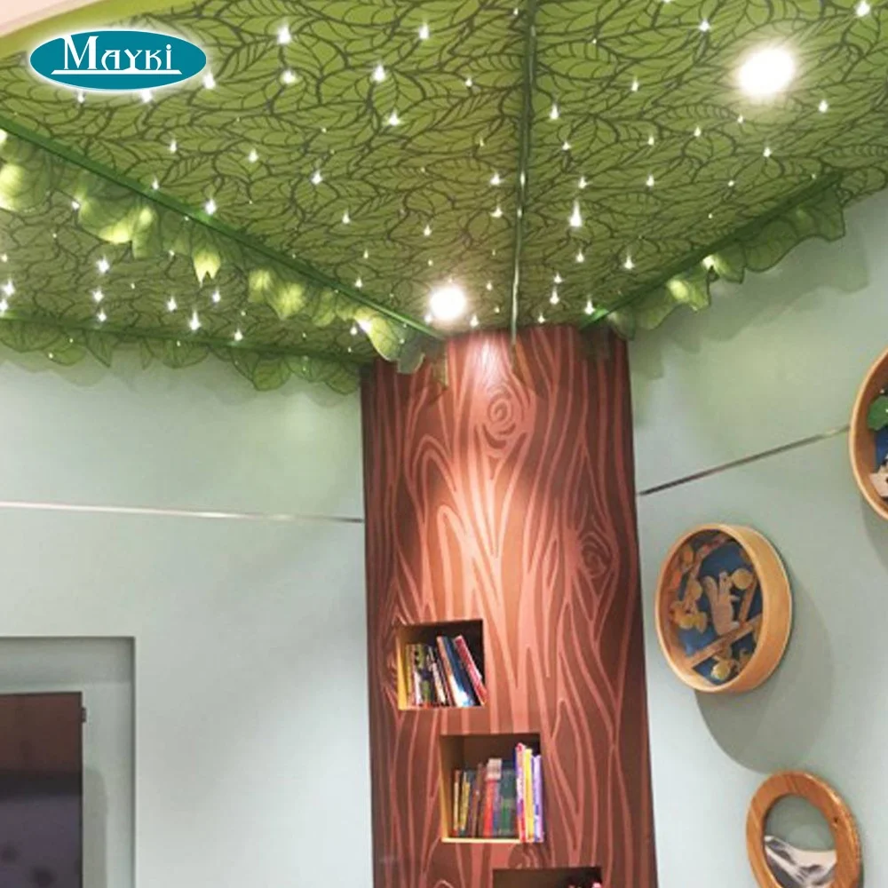 Visual Stimulation fiber optic cascade curtain carpet rug rave toys waterfall chandelier for educational snoezelen sensory room